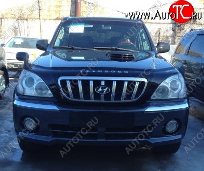 999 р. Дефлектор капота Russtal Hyundai Terracan HP дорестайлинг (2001-2004)  с доставкой в г. Тамбов