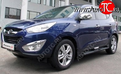 15 499 р. Пороги CT Hyundai Tucson LM (2010-2017)  с доставкой в г. Тамбов