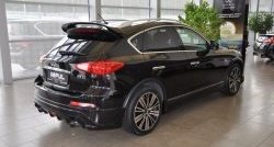 31 249 р. Накладка на задний бампер Impul INFINITI EX35 J50 (2007-2013) (Неокрашенная)  с доставкой в г. Тамбов. Увеличить фотографию 2