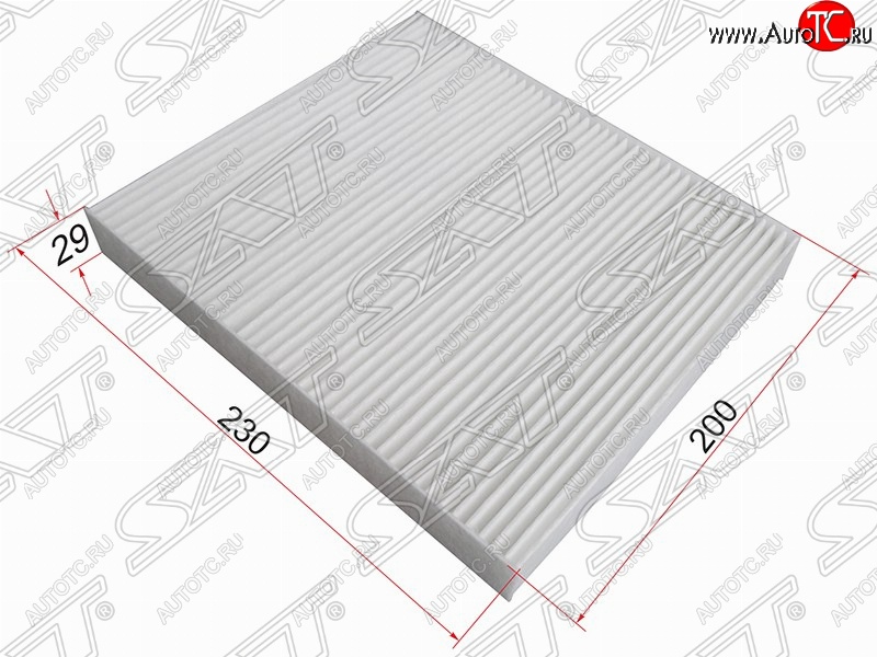 249 р. Фильтр салонный SAT (230x200x29 mm)  INFINITI FX35  S51 - QX70  S51  с доставкой в г. Тамбов