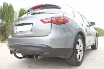 22 699 р. Фаркоп Aragon.(шар V) INFINITI QX70 S51 (2013-2020)  с доставкой в г. Тамбов. Увеличить фотографию 7