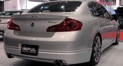 24 999 р. Комплект порогов Impul INFINITI G35 V36 седан (2006-2015) (Неокрашенные)  с доставкой в г. Тамбов. Увеличить фотографию 3