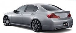 25 249 р. Накладка на задний бампер Impul  INFINITI G35  V36 (2006-2015) седан (Неокрашенная)  с доставкой в г. Тамбов. Увеличить фотографию 2