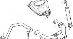 999 р. Полиуретановый сайлентблок верхнего рычага передней подвески Точка Опоры Isuzu Bighorn UBS25GW,UBS69GW 5 дв. дорестайлинг (1991-1993)  с доставкой в г. Тамбов. Увеличить фотографию 2