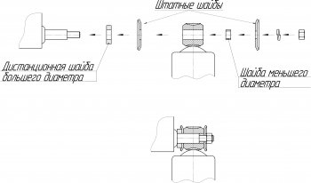 6 599 р. Амортизатор задний усиленный (лифт 40 мм, масляный) РИФ Nissan Navara 1 D22 рестайлинг (2000-2005)  с доставкой в г. Тамбов. Увеличить фотографию 4