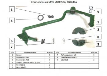 12 999 р. Замок рулевого вала FORTUS (бесштыревой) AT+ KIA Seltos (2019-2025)  с доставкой в г. Тамбов. Увеличить фотографию 3