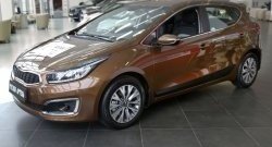 4 599 р. Молдинги RA  KIA Ceed  2 JD (2015-2018) рестайлинг, хэтчбэк (Поверхность шагрень)  с доставкой в г. Тамбов. Увеличить фотографию 5