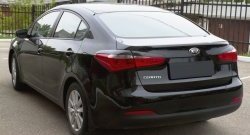 899 р. Реснички на фонари RA  KIA Cerato  3 YD (2013-2016) дорестайлинг седан (Неокрашенные)  с доставкой в г. Тамбов. Увеличить фотографию 3