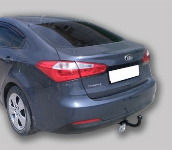 7 299 р. Фаркоп Лидер Плюс  KIA Cerato  3 YD (2013-2019) дорестайлинг седан, рестайлинг седан (Без электропакета)  с доставкой в г. Тамбов. Увеличить фотографию 3