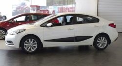 3 799 р. Молдинги RA (широкие, комплект на 4 двери)  KIA Cerato  4 BD (2018-2024) дорестайлинг седан, рестайлинг седан (Поверхность глянец (под окраску), Неокрашенные)  с доставкой в г. Тамбов. Увеличить фотографию 5