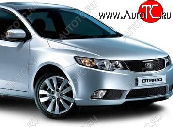 5 699 р. Правое крыло SAT (Тайвань) KIA Cerato 2 TD седан (2008-2013) (Неокрашенное)  с доставкой в г. Тамбов