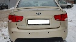 2 549 р. Спойлер GT Dynamics KIA Cerato 2 TD седан (2008-2013) (Неокрашенный)  с доставкой в г. Тамбов. Увеличить фотографию 2