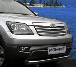 5 759 р. Декоративная вставка воздухозаборника Novline KIA Mohave HM дорестайлинг (2008-2017)  с доставкой в г. Тамбов. Увеличить фотографию 1