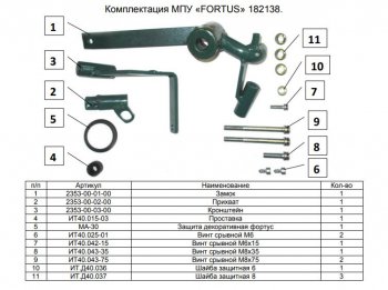 12 349 р. Замок КПП FORTUS (AT+) KIA Optima 4 JF дорестайлинг седан (2016-2018)  с доставкой в г. Тамбов. Увеличить фотографию 2