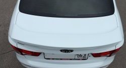 5 799 р. Спойлер BS KIA Rio 3 QB рестайлинг седан (2015-2017) (Неокрашенный)  с доставкой в г. Тамбов. Увеличить фотографию 2