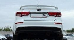 5 799 р. Спойлер BS KIA Rio 3 QB рестайлинг седан (2015-2017) (Неокрашенный)  с доставкой в г. Тамбов. Увеличить фотографию 4