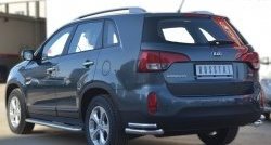 20 999 р. Широкая защита порогов Russtal KIA Sorento XM рестайлинг (2012-2015)  с доставкой в г. Тамбов. Увеличить фотографию 4