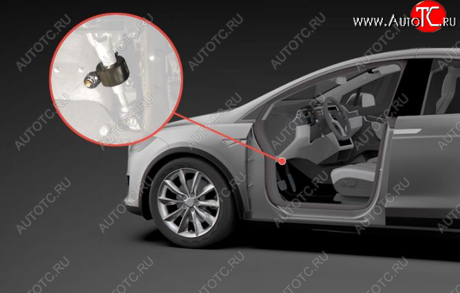 9 089 р. Замок рулевого вала FORTUS (штыревой) KIA Sorento XM рестайлинг (2012-2015)  с доставкой в г. Тамбов