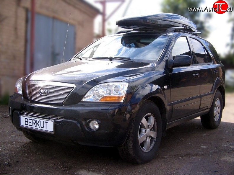 5 299 р. Декоративная вставка решетки радиатора Berkut KIA Sorento BL рестайлинг (2006-2010)  с доставкой в г. Тамбов