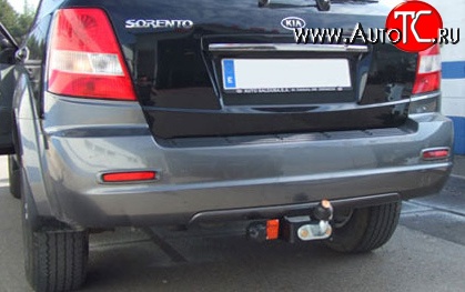 9 674 р. Фаркоп NovLine KIA Sorento BL рестайлинг (2006-2010)  с доставкой в г. Тамбов