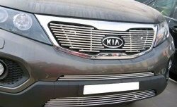 Декоративная вставка решетки радиатора XM Berkut KIA Sorento XM дорестайлинг (2009-2012)