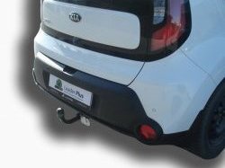 7 449 р. Фаркоп Лидер Плюс. KIA Soul PS дорестайлинг (2014-2016) (Без электропакета)  с доставкой в г. Тамбов. Увеличить фотографию 3