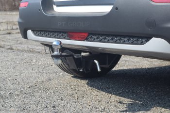 14 459 р. Фаркоп Petroil Tuning (съемный квадрат)  KIA Soul  SK3 (2018-2022)  с доставкой в г. Тамбов. Увеличить фотографию 4