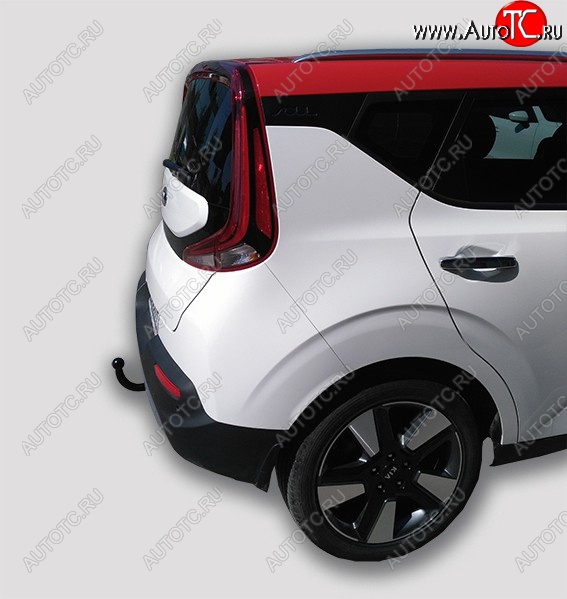 7 299 р. Фаркоп Лидер Плюс  KIA Soul  SK3 (2018-2022) (Без электропакета)  с доставкой в г. Тамбов