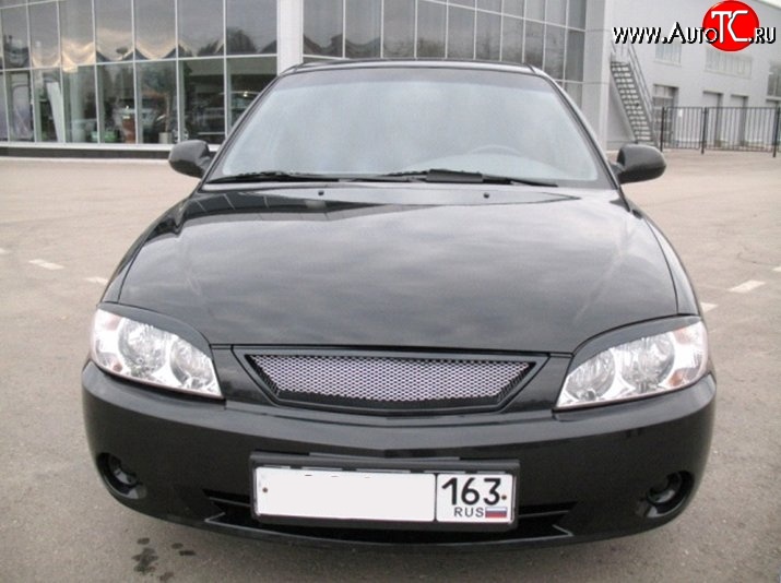 2 499 р. Решётка радиатора Sport KIA Spectra (2000-2009) (Неокрашенная)  с доставкой в г. Тамбов