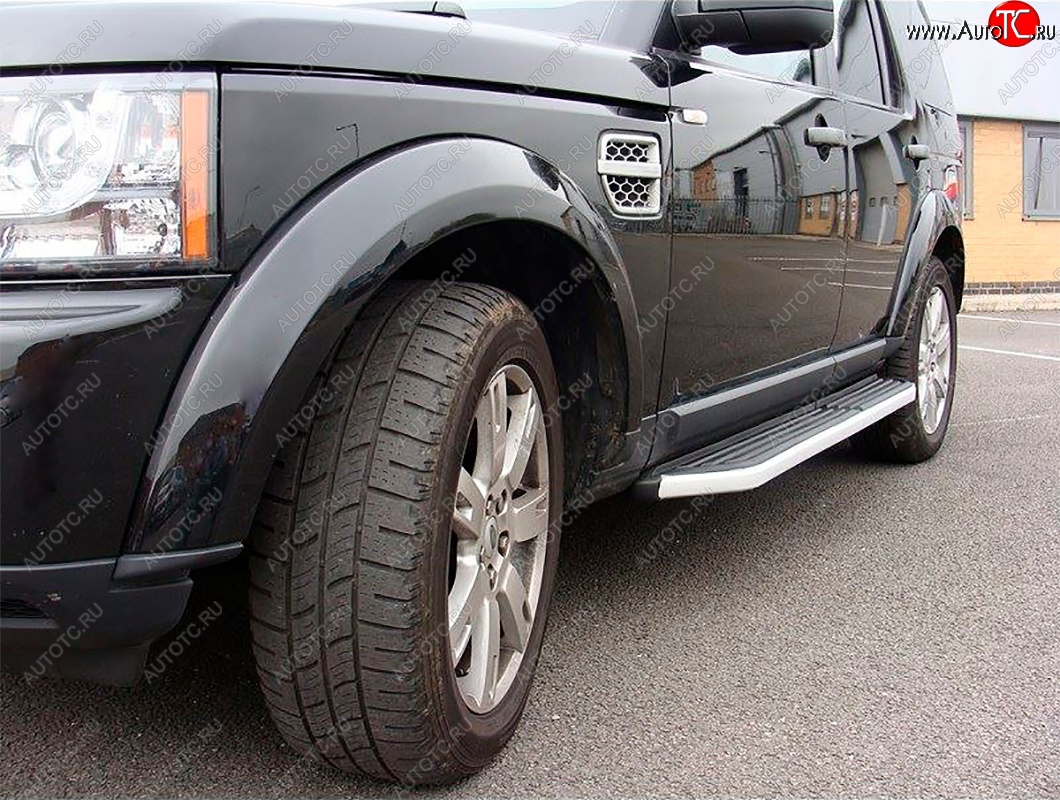 18 299 р. Подножки боковые WINBO Land Rover Discovery 4 L319 (2009-2016)  с доставкой в г. Тамбов