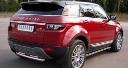 15 799 р. Защита порогов из круглой трубы диаметром 63 мм (Prestige u Pure) Russtal Land Rover Range Rover Evoque 1 L538 дорестайлинг 5 дв. (2011-2015) (Защита порогов с со скосами на торцах (вариант 1))  с доставкой в г. Тамбов. Увеличить фотографию 4