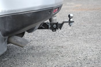 15 099 р. Фаркоп Petroil Tuning (съемный квадрат)  Land Rover Freelander  L359 (2006-2012) дорестайлинг, 1-ый рестайлинг  с доставкой в г. Тамбов. Увеличить фотографию 4
