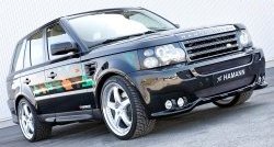 5 199 р. Пороги накладки HAMANN CONQUEROR I Land Rover Range Rover Sport 1 L320 дорестайлинг (2005-2009) (Неокрашенные)  с доставкой в г. Тамбов. Увеличить фотографию 2