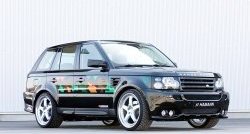 Пороги накладки HAMANN CONQUEROR I Land Rover Range Rover Sport 1 L320 дорестайлинг (2005-2009)