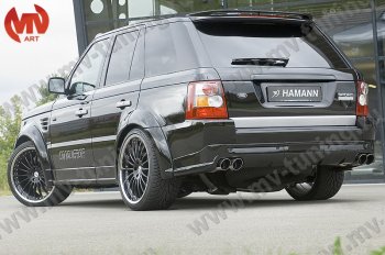 6 999 р. Спойлер HAMMAN  Land Rover Range Rover Sport  1 L320 (2005-2009) дорестайлинг (Неокрашенный)  с доставкой в г. Тамбов. Увеличить фотографию 2