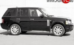 23 049 р. Накладка Verge на передний бампер Land Rover Range Rover 3 L322 дорестайлинг (2002-2006) (Неокрашенная)  с доставкой в г. Тамбов. Увеличить фотографию 3