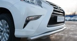 18 999 р. Защита переднего бампера (Ø63 мм волна, нержавейка) Russtal Lexus GX460 J150 1-ый рестайлинг (2013-2019)  с доставкой в г. Тамбов. Увеличить фотографию 4