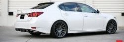 3 399 р. Лип спойлер F-Sport  Lexus GS250  L10 (2011-2016) (Неокрашенный)  с доставкой в г. Тамбов. Увеличить фотографию 6