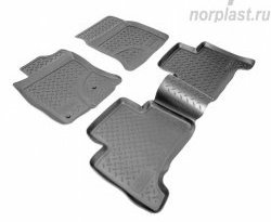 2 489 р. Комплект ковриков в салон Norplast  Lexus GX470  J120 (2002-2007), Toyota Land Cruiser Prado  J120 (2002-2009)  с доставкой в г. Тамбов. Увеличить фотографию 1