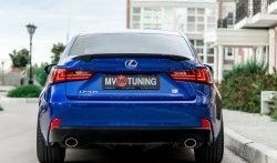 5 899 р. Лип спойлер Tuning-Sport  Lexus IS250  XE30 седан (2013-2016) дорестайлинг (Неокрашенный)  с доставкой в г. Тамбов. Увеличить фотографию 8