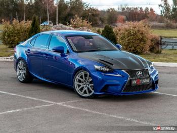 53 999 р. Капот F-SPORT Lexus IS250 XE30 седан дорестайлинг (2013-2016) (Неокрашенный)  с доставкой в г. Тамбов. Увеличить фотографию 2