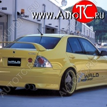 4 399 р. Накладка на задний бампер Wald  Lexus IS200  XE10 седан (1998-2005)  с доставкой в г. Тамбов