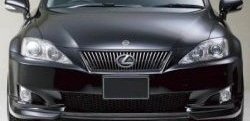 7 999 р. Накладка на передний бампер CT Lexus IS250 XE20 седан дорестайлинг (2005-2013) (Неокрашенная)  с доставкой в г. Тамбов. Увеличить фотографию 2