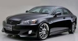 8 599 р. Пороги накладки CT Lexus IS250 XE20 седан дорестайлинг (2005-2013) (Неокрашенные)  с доставкой в г. Тамбов. Увеличить фотографию 2