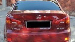 4 699 р. Лип спойлер F-SPORT Lexus IS250 XE20 седан дорестайлинг (2005-2013) (Неокрашенный)  с доставкой в г. Тамбов. Увеличить фотографию 2