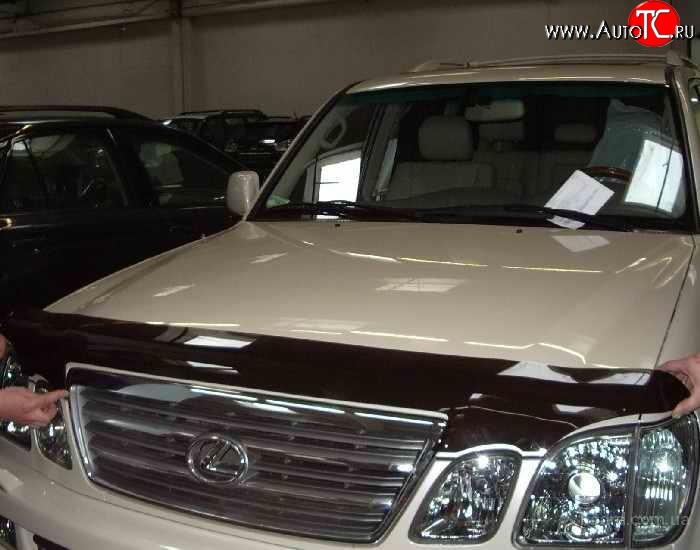 3 089 р. Дефлектор капота NovLine Lexus LX470 J100 дорестайлинг (1998-2002)  с доставкой в г. Тамбов