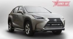 Декоративный элемент воздухозаборника Souz-96 (d10) Lexus NX300h Z10 дорестайлинг (2014-2017)