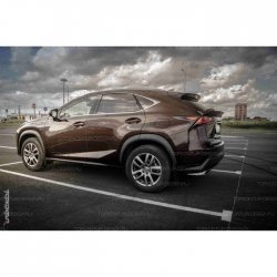 5 199 р. Лип спойлер TopKontur Design Lexus NX200 Z10 дорестайлинг (2014-2017) (Неокрашенный)  с доставкой в г. Тамбов. Увеличить фотографию 3