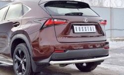 16 999 р. Защита заднего бампера (Ø63 мм, нержавейка) Russtal  Lexus NX200  Z10 (2014-2017) дорестайлинг  с доставкой в г. Тамбов. Увеличить фотографию 4