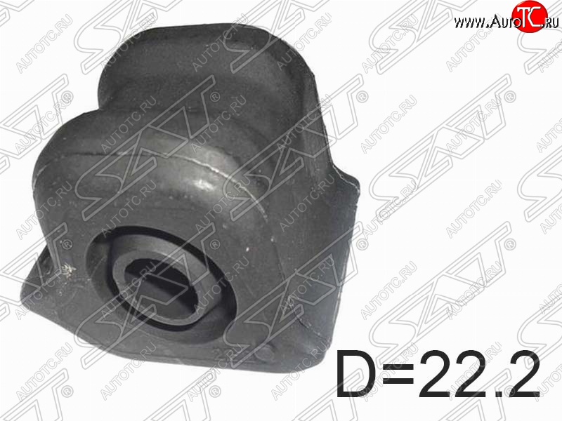 174 р. Правая резиновая втулка переднего стабилизатора SAT (D=22.2, 2AZFE) Toyota RAV4 XA30 5 дв. удлиненный дорестайлинг (2003-2008)  с доставкой в г. Тамбов